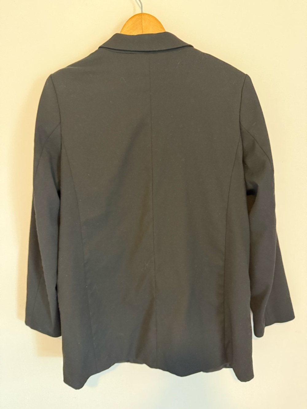 Oversized H&M Black Double-Breasted Women's Blazer - Picture 3 of 5
